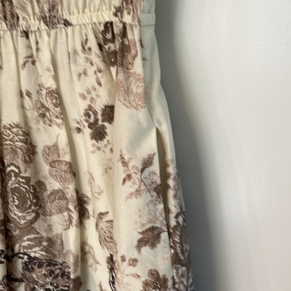 NWOT Sleeveless Floral Cotton Dress by Lands End Canvas - Picture 6 of 6